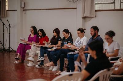 Paróquia Sant´Ana realizou a formação dos Agrentes da Pascom em Laranjeiras do Sul